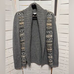 St. John's Bay Gray Knit Cardigan